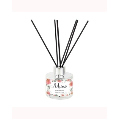 Personalised Floral Sentimental Reed Diffuser Personalised Floral Sentimental Reed Diffuser