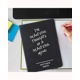 Personalised Free Text Black Hardback Notebook