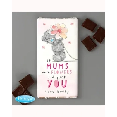 Personalised Me To You If... Were Flowers Milk Chocolate Bar Personalised Me To You If... Were Flowers Milk Chocolate Bar