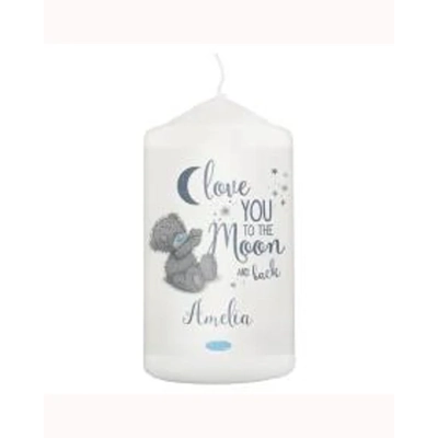 Personalised Me to You Love You to the Moon and Back Pillar Candle Personalised Me to You Love You to the Moon and Back Pillar Candle