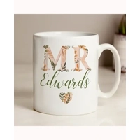Personalised Mr Autumnal Mug