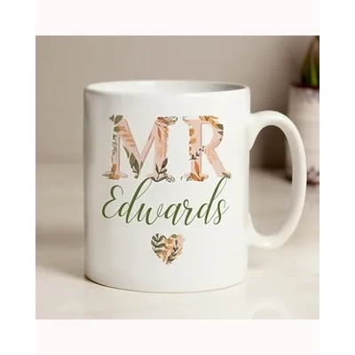 Personalised Mr Autumnal Mug Personalised Mr Autumnal Mug