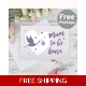 Personalised Mum to Be Stork Card