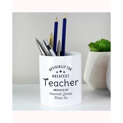 Personalised Officially The Greatest Ceramic Storage Pot Personalised Officially The Greatest Ceramic Storage Pot