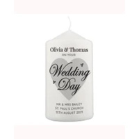 Personalised On Your Wedding Day ..