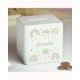 Personalised Rainbow Ceramic Square Money Box