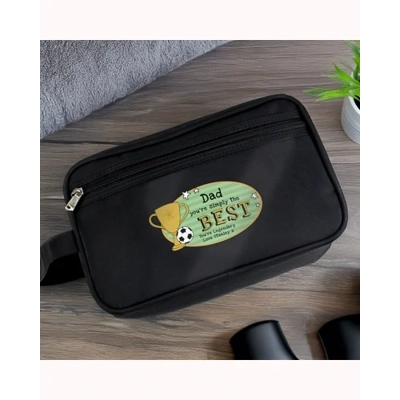 Personalised Simply The Best Toiletry Bag Personalised Simply The Best Toiletry Bag