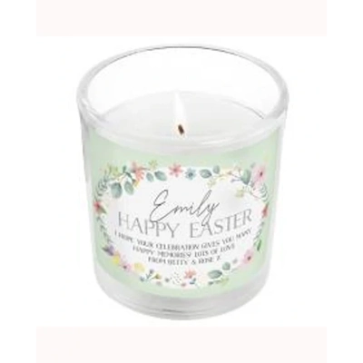 Personalised Springtime Jar Candle Personalised Springtime Jar Candle