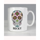 Personalised Sugar Skull Mug