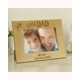 Personalised Super Dad 6x4 Landscape Wooden Phot..