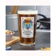 Personalised Super Dad Printed Beer Glass