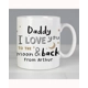 Personalised To the Moon and Back Mug