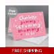Personalised Yummy Scrummy Mummy To Be Card