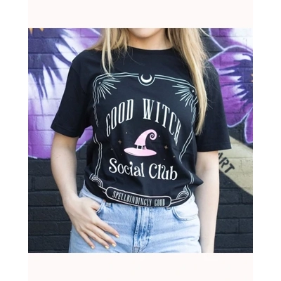Pink Good Witch Social Club Unisex T-shirt