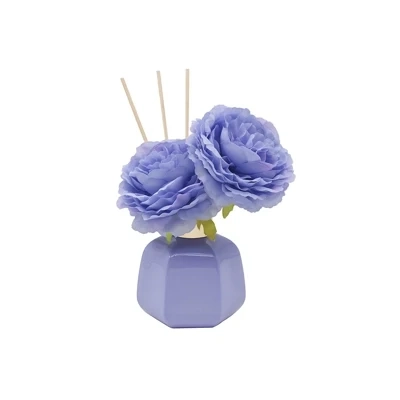 Pottery Diffuser & Flower - Lavender Pottery Diffuser & Flower - Lavender