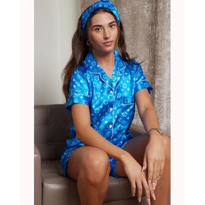 Printed PJ Short Set