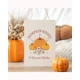 Pumpkin Kisses & Harvest Wishes Hanging Sign