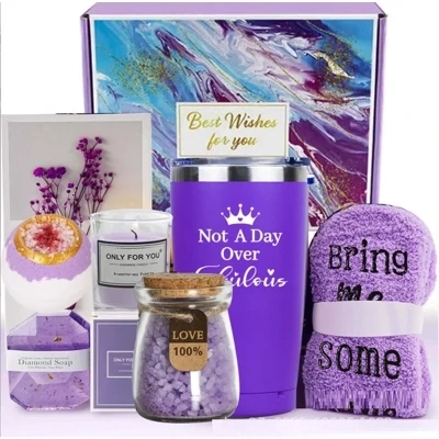 Purple Lavender Special Pamper Gift Boxed Set Purple Lavender Special Pamper Gift Boxed Set