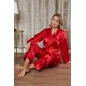 Satin Long Sleeve PJ Set