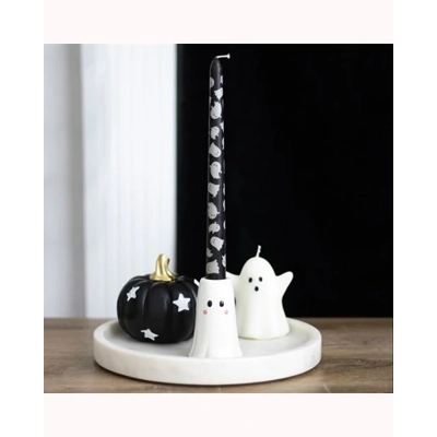Sweet Ghost Candle Holder with Taper Candle