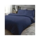 Teddy Fleece Duvet Set - Navy King