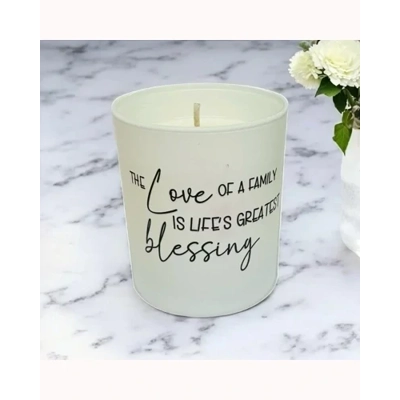 The Love Of a Family Candle