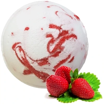 Tropical Paradise Coco Bath Bomb - Strawberry Tropical Paradise Coco Bath Bomb - Strawberry