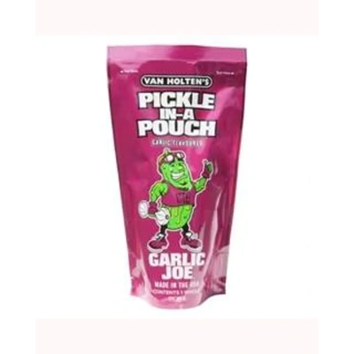 Van Holten's Garlic Joe Pickle In A Pouch Pack 360g Van Holten's Garlic Joe Pickle In A Pouch Pack 360g