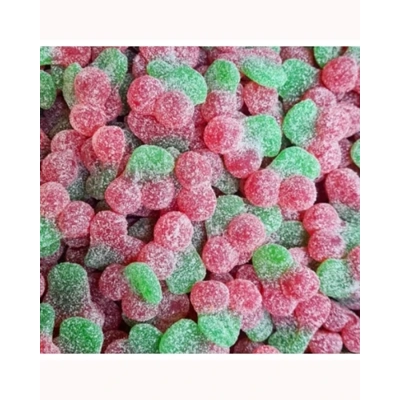 Vegan Fizzy Cherries Vegan Fizzy Cherries