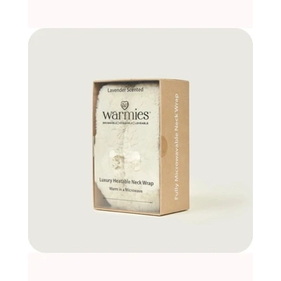 Warmies Almond Luxury Faux Fur Body Wrap