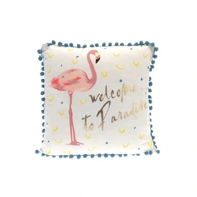 Welcome to Paradise Filled Cushion Welcome to Paradise Filled Cushion