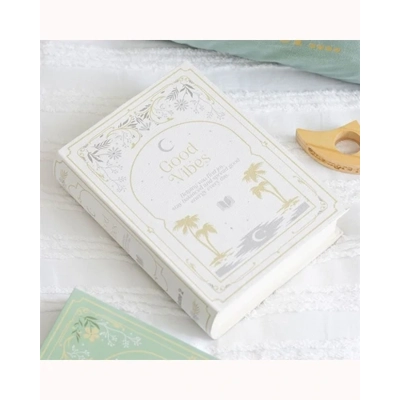 White Book Shaped Storage Box