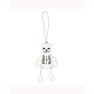 White Skeleton Terracotta Pot Man White Skeleton Terracotta Pot Man