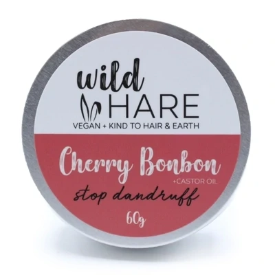 Wild Hare Solid Shampoo 60g - Cherry Bonbon Wild Hare Solid Shampoo 60g - Cherry Bonbon