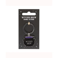Witches Brew Cauldron Keyring