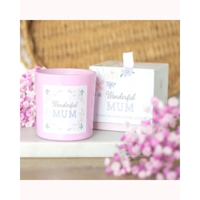 Wonderful Mum Cherry Blossom Candle Wonderful Mum Cherry Blossom Candle