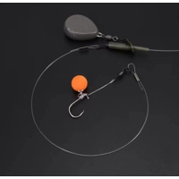 20m Carp Fishing Super Stiff Fluorocarbon Hooklink – 20lb – Chod/Combi Rig Line – Clear