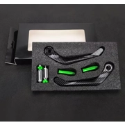 Protections de guidon de frein vert