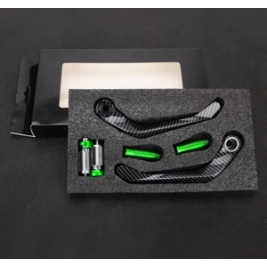 Protections de guidon de frein vert