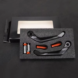 Protections de guidon de frein orange
