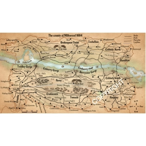 Milkwood 1664 Fantasy map