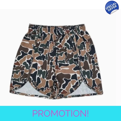 Camo Digital Print Shorts