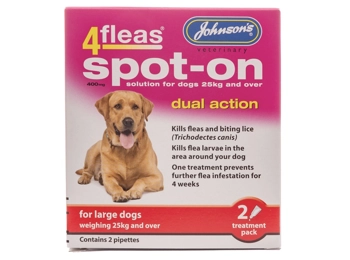 Johnsons 4fleas spot hot sale on