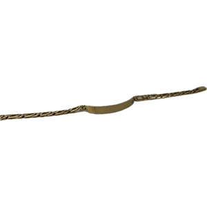 Pulsera Estilo Egipcio Oro 10k – 11.9g  19 cm  Elegancia Atemporal