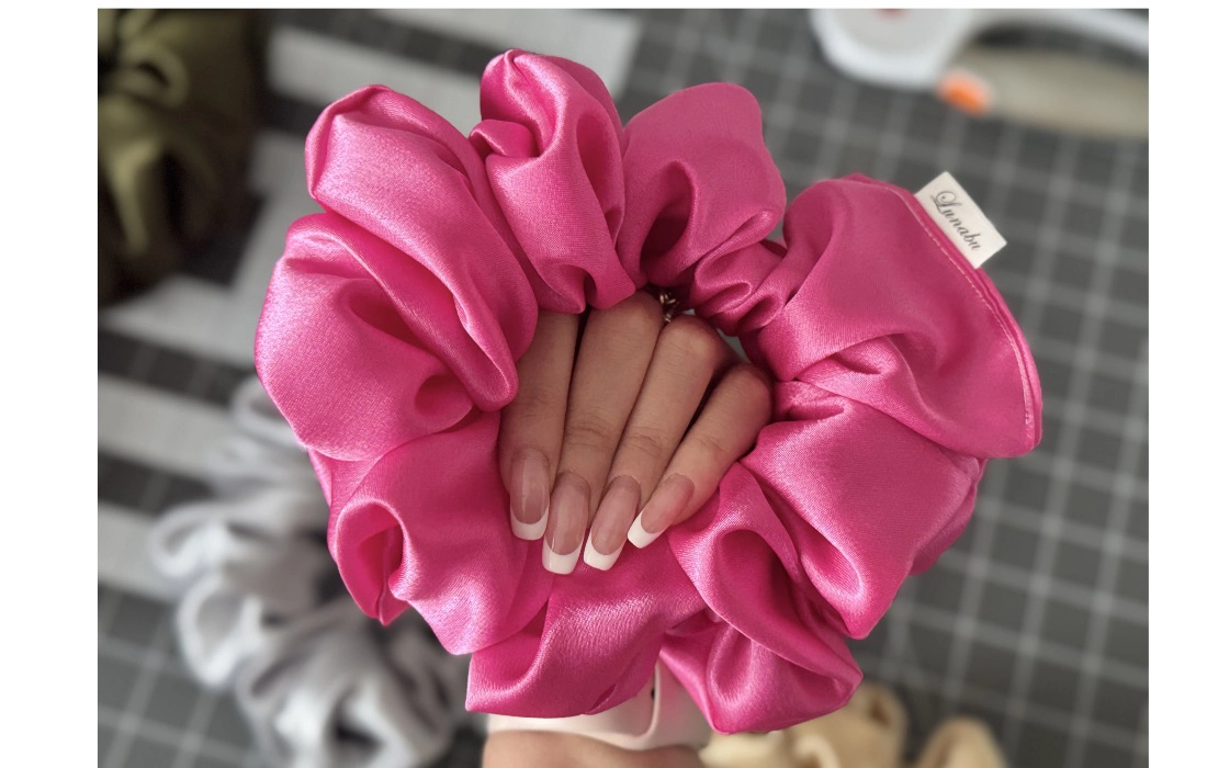 Luxury Pink XL Wide Elastic