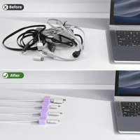 Magnetic cable organizer
