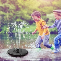 Solar fountain pump LED