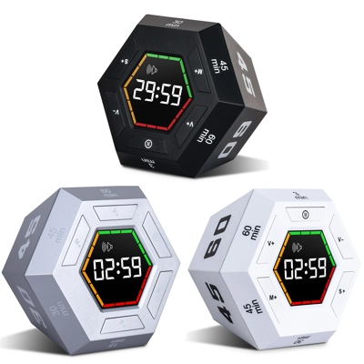 Hexagon Digital Flip Timer Hexagon Digital Flip Timer