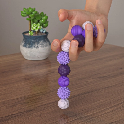 8pcs Anti-Anxiety silicone magnetic sensory fidget balls 8pcs Anti-Anxiety silicone magnetic sensory fidget balls