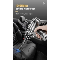 TurboClean™ Mini Vacuum – Powerful Cordless Dust Blaster (for Car & Home)